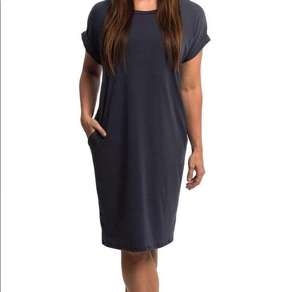 Brigitte Brianna pocket tee dress